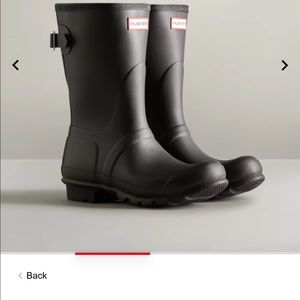 Hunter Short Adjustable Rain Boots